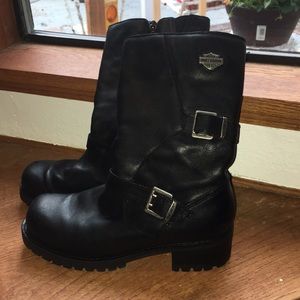 Black Harley Davidson Boots